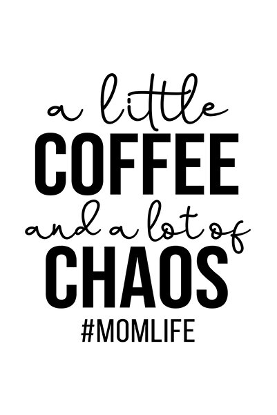 StoryGift Romania Sticker Adeziv 90CM Exterior pentru mamele care au parte de haos acasa si abia apuca sa bea pu