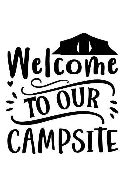 StoryGift Romania Sticker Exterior Cu Mesaj De Bun-venit In Locul Taberei Noastre - Natura Munte Padure , Vi