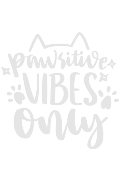 StoryGift Romania Sticker Exterior Cu Labute Si Mesajul "pawsitive Vibes Only...