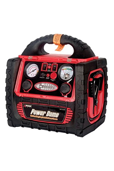 Wagan محطة طاقة محمولة بقوة 200 واط باور دوم باللونين الأسود والأحمر