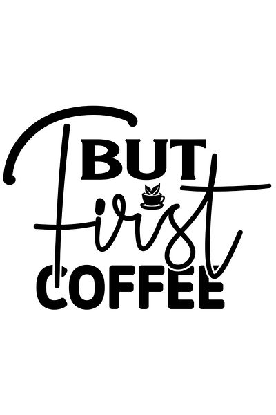 StoryGift Romania Sticker Autocolant 70CM Exterior pentru cei care pun cafeaua pe primul loc cu mesaj in limba e