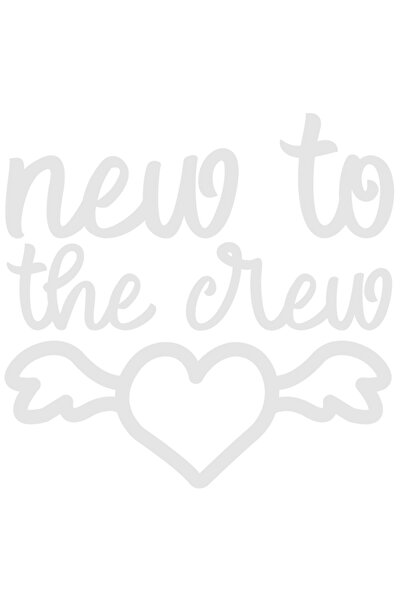 StoryGift Romania Sticker Autocolant 70CM Exterior cu o inimioara pentru cei nou-veniti in echipa - bebelus copi