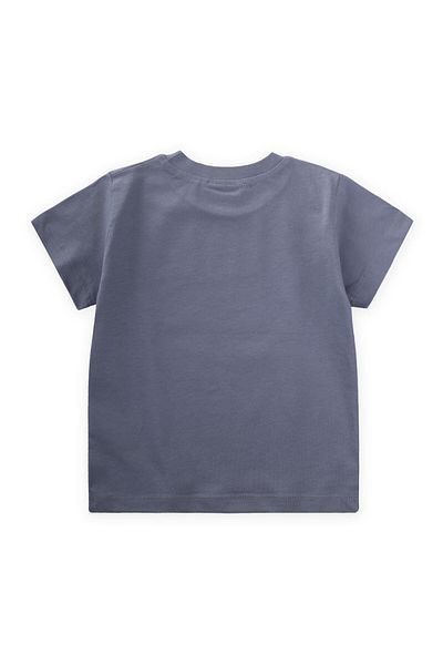 Cigit Take a Trip Printed T-Shirt 2-7 Years Indigo Blue