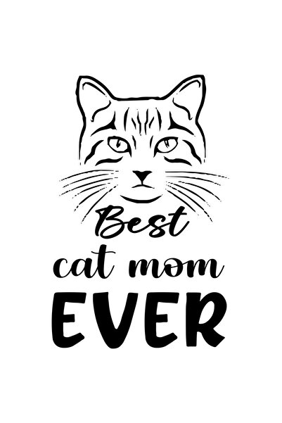 StoryGift Romania Sticker Autocolant 70CM Exterior cu o pisica pentru cea mai...