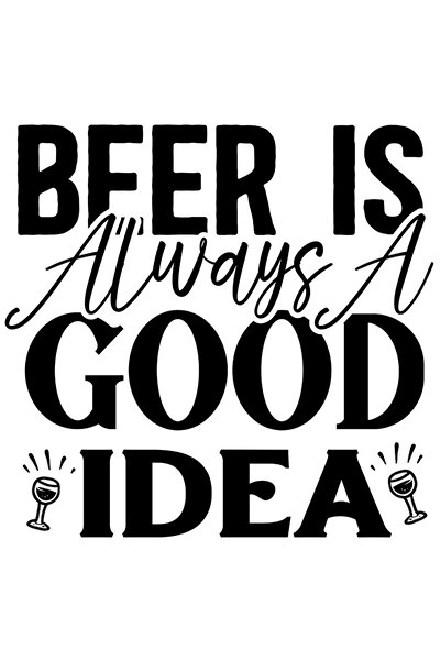 StoryGift Romania Sticker Eticheta 40CM Exterior cu mesajul in engleza "Beer ...