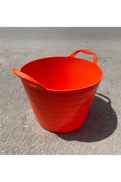 ERÇELİK TİCARET 16 Litre Elastik Kova Çok Amaçlı Esnek Taşıma Kovası