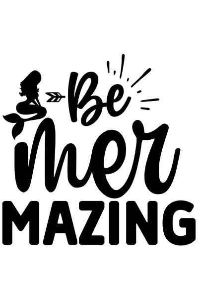 StoryGift Romania Sticker Exterior Cu Sirena Si Mesajul "be Mer Mazing" - Fii...