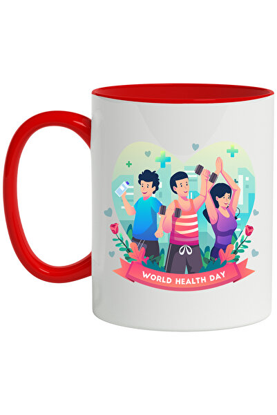 StoryGift Romania Cana Cu Mesaj In Engleza World Health Day, Ziua Sanatatii, ...