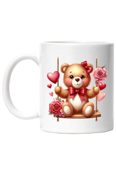 StoryGift Romania Cana cu un ursulet care se da in leagan, ilustratie, tranda...
