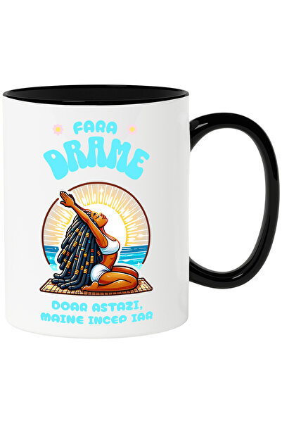 StoryGift Romania Cana Fata Facand Yoga Pe Plaja Text Haios Fara Drame Astazi...