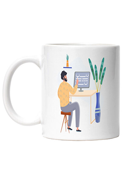 StoryGift Romania Cana Cu Birou, Ghiveci, Scaun, Monitor, Touchscreen, Multic...