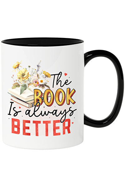 StoryGift Romania Cana cu mesajul "The book is always better", carte, ilustra...