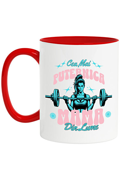 StoryGift Romania Cana cu Femeie Cea Mai Puternica Mama Din Lume Iubire Famil...