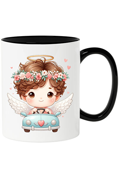 StoryGift Romania Cana cu un bebelus care conduce o masinuta | ilustratie | C...