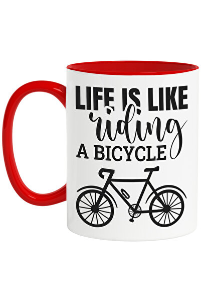 StoryGift Romania Cana cu o bicicleta pentru pasionatii de ciclism cu mesaj i...