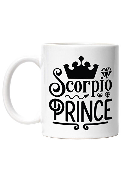 StoryGift Romania Cana cu zodia Scorpion, ilustratie, zodie, astrologie, simb...