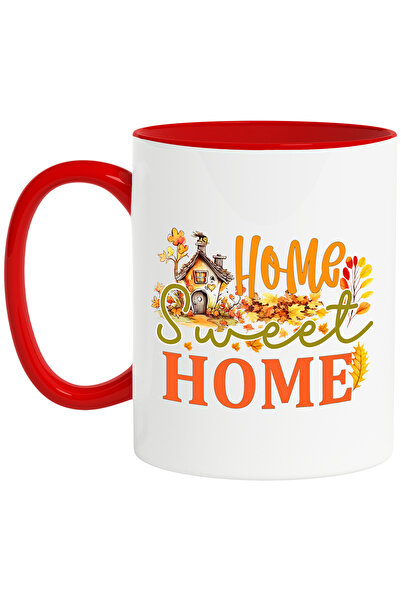 StoryGift Romania Cana cu mesajul "Home, sweet home", casa, dulce casa, toamn...