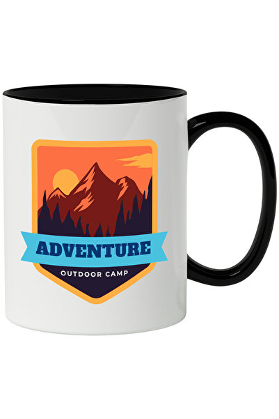 StoryGift Romania Cana Cu Mesaj In Engleza Adventure Outdoor Camp, Munte, Apu...