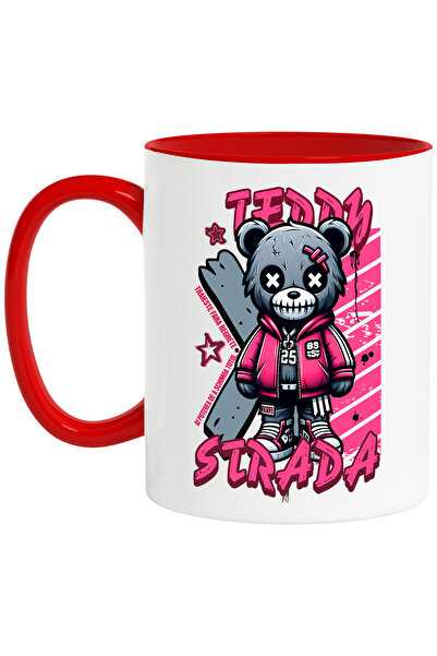 StoryGift Romania Cana Urs Strada - Traieste Fara Regrete, 330ml, Ceramic cu ...