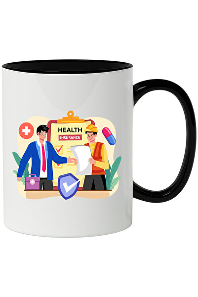 StoryGift Romania Cana Cu Mesaj In Engleza Health Insurance, Muncitor, Sanata...