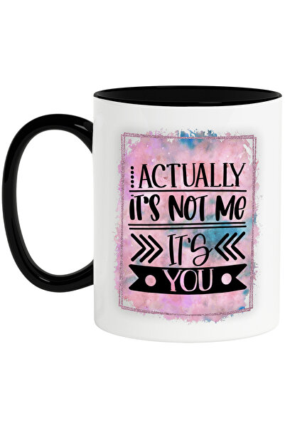 StoryGift Romania Cana cu mesajul "Actually it's not me, it's you", ilustrati...