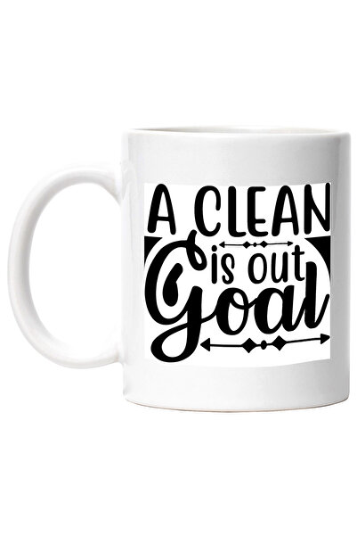 StoryGift Romania Cana cu mesajul in engleza "A clean goal is out" - un gol m...