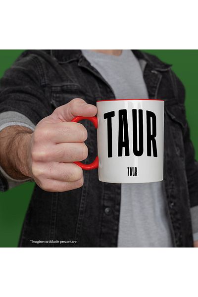 StoryGift Romania Mug Word Taurus, Motivational, Self Help, Self Understanding, Appreciation, Hope, With, STG.