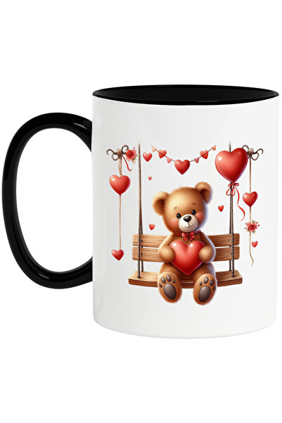 StoryGift Romania Cana cu un ursulet care se da in leagan, ilustratie, iubire, inimioare, joaca, c, Cu ,STG