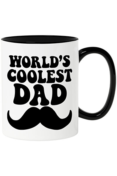StoryGift Romania Cana cu Text in Engleza World's Coolest Dad, Cel mai Cool T...