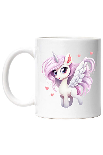 StoryGift Romania Cana cu un unicorn fericit | ilustratie | inimioare | aprec...