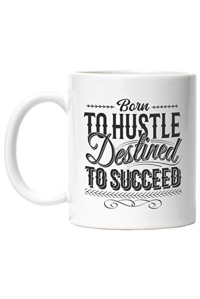 StoryGift Romania Cana Cu Mesaj Born To Hustle destined To Suceed, Succes, Mu...