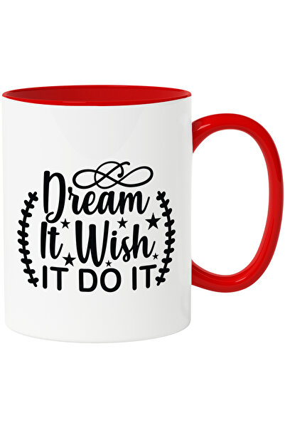 StoryGift Romania Cana cu mesaj motivational "Dream it, wish it, do it" - vis...