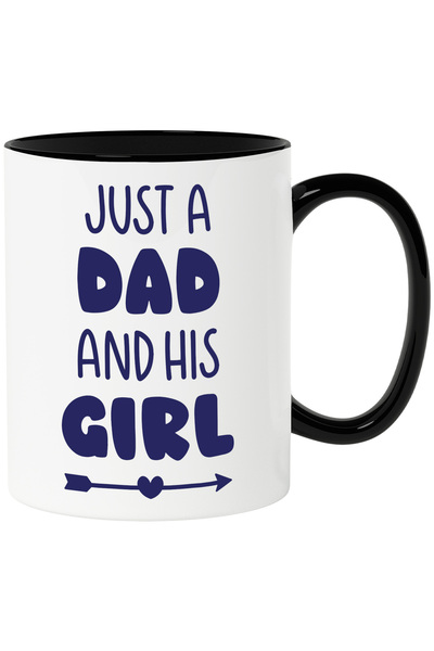 StoryGift Romania Cana cu Textul in Engleza Just a Dad and His Girl, Tata si ...