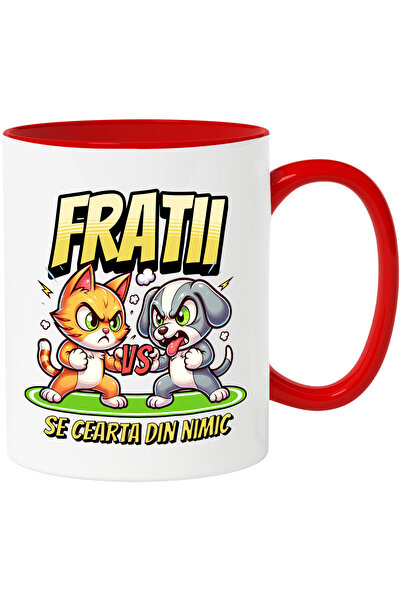 StoryGift Romania Cana cu Razboi Pisica Si Caine Text Haios Fratii Se Cearta ...