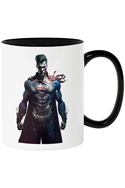 StoryGift Romania Cana cu Portret Supererou, Barbat in Custom de Superman, Pe...