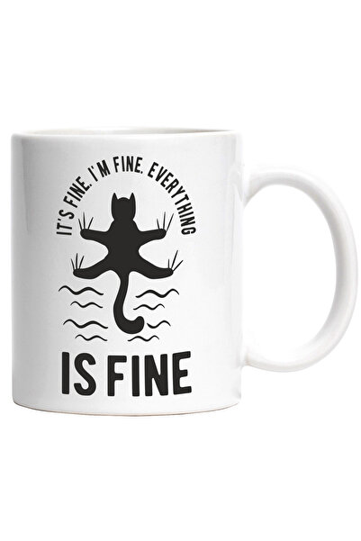 StoryGift Romania Cana cu o pisica pentru cei care considera ca totul e bine ...