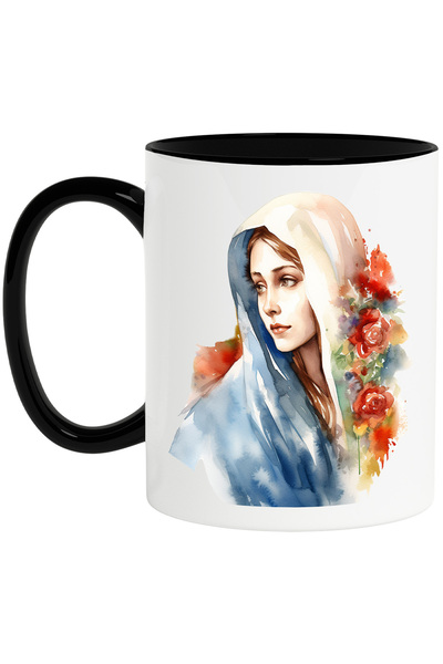 StoryGift Romania Cana cu Maica Domnului, religie, ilustratie, credinta, flor...