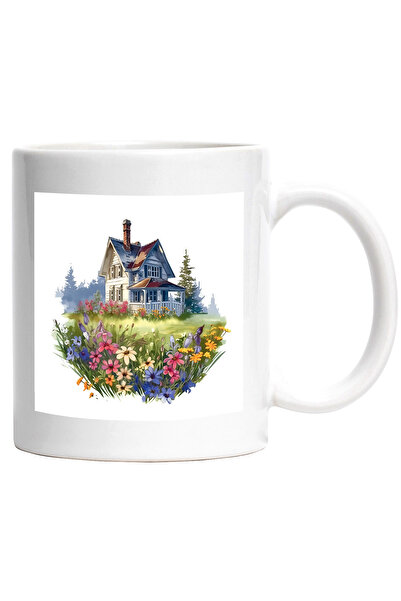 StoryGift Romania Cana cu o casa aproape de padure | ilustratie | natura | lo...