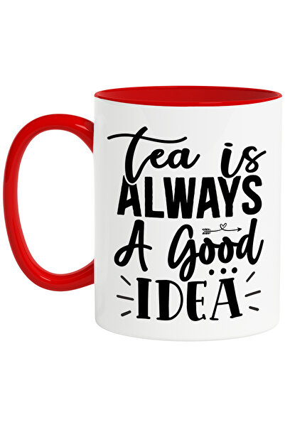 StoryGift Romania Cana cu mesajul in engleza "Tea is always a good idea" - ce...