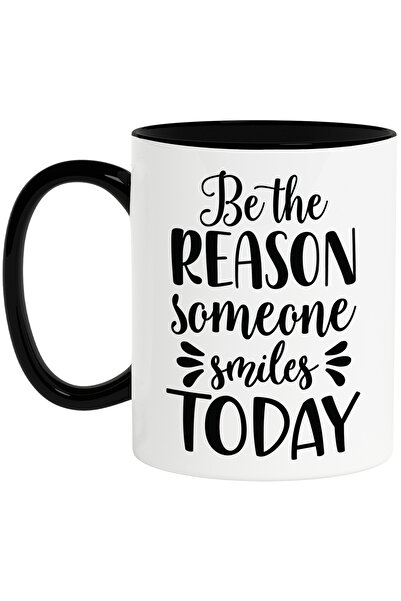 StoryGift Romania Cana cu mesaj motivational "Be the reason someone smiles to...