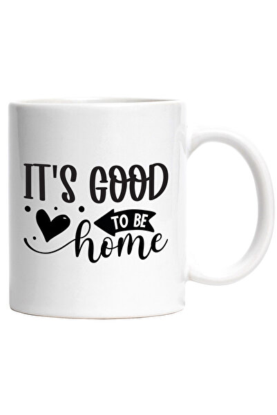 StoryGift Romania Cana cu inimioara si textul "It's good to be home" - e bine...