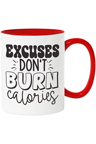 StoryGift Romania Cana cu mesajul "Scuzele nu ard caloriile" - ambitie slabir...