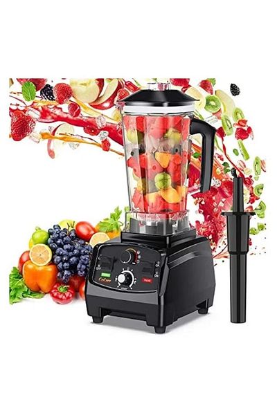 Denx 1800W Motor Blends Smoothly - 2L Glass Jar for Juicer, Ice Crusher, Electric Grinder | DX1783