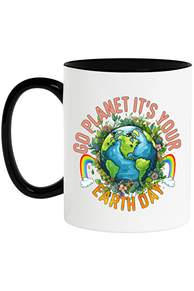 StoryGift Romania Cana cu mesajul "Go planet, it's your Earth day", hai, e zi...