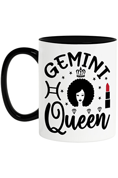 StoryGift Romania Cana cu zodia Gemeni, ilustratie, zodie, astrologie, simbol...