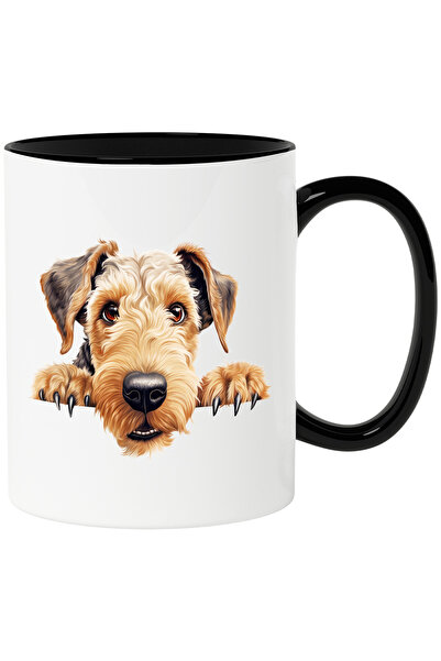 StoryGift Romania Cana cu un caine blanos care se uita peste gard | ilustrati...