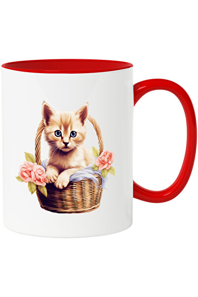 StoryGift Romania Cana cu o pisicuta care sta intr-un cosulet | ilustratie | ...