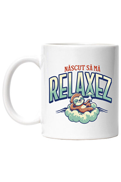 StoryGift Romania Cana Animal Lenes Pe Nor Text Haios Nascut Sa Ma Relaxez, 3...