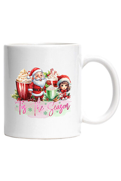 StoryGift Romania Cana cu Mosc Craciun cu mesajul "Tis the Season", Craciun f...