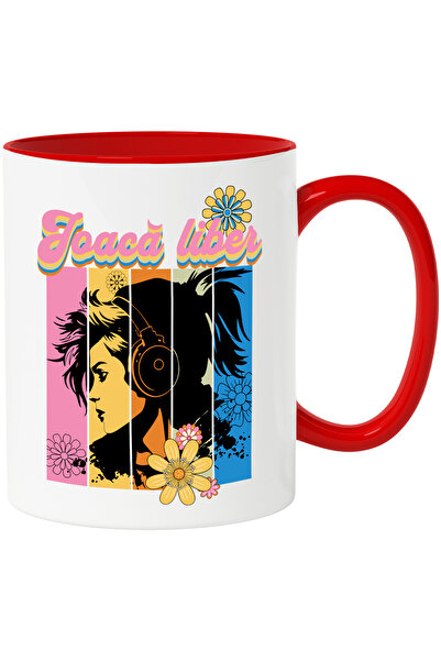 StoryGift Romania Cana Joaca Liber fata gamer joc video , 330ml, Ceramic cu M...